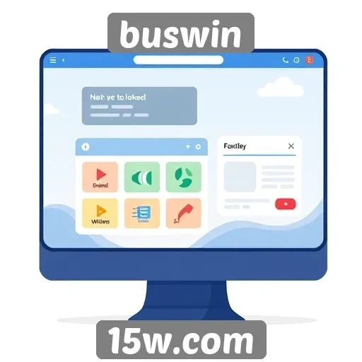 Evolução da interface do usuário no site Buswin
